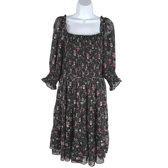 knee length dresses for ladies ALETA English Rose main image 1
